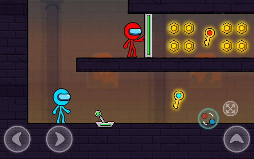 Red and Blue Stickman 2