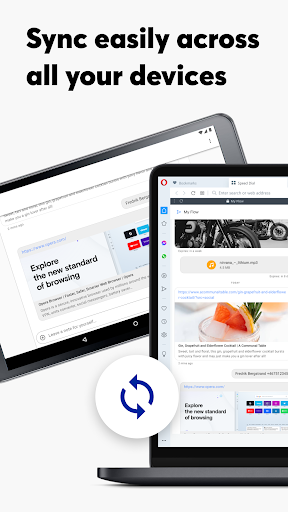 Opera browser with AI