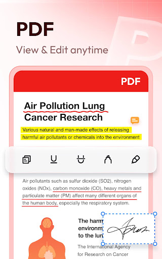 Document Reader & PDF Editor