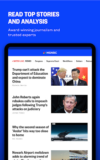 MSNBC: Watch Live & Analysis