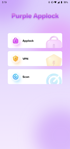 Purple Applock & Fast Internet