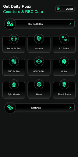 Get Rbux Counter & RBX Calc