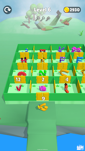 Alphabet Battle: Room Maze