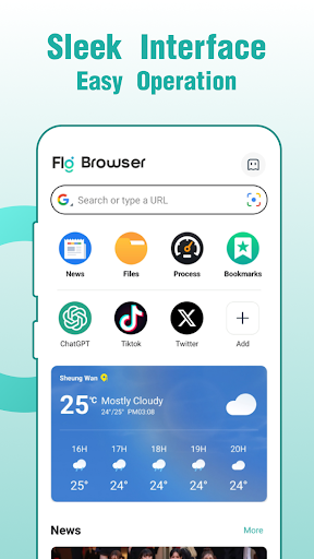 Fly Browser-Search & Private