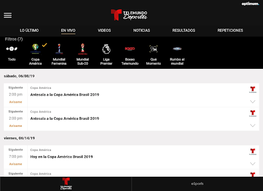 Telemundo Deportes: En Vivo