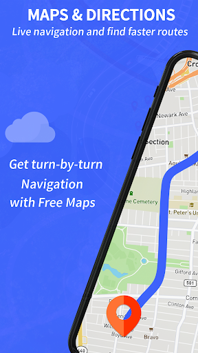GPS Navigation-Map, Directions