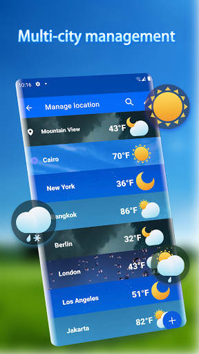 Local Weather Alerts - Widget