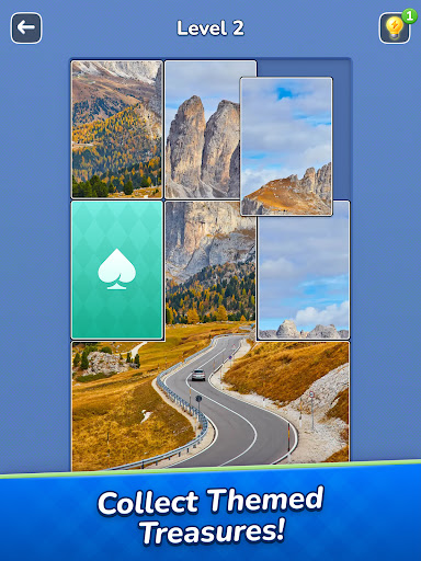 Jigsawcard Solitaire Puzzle