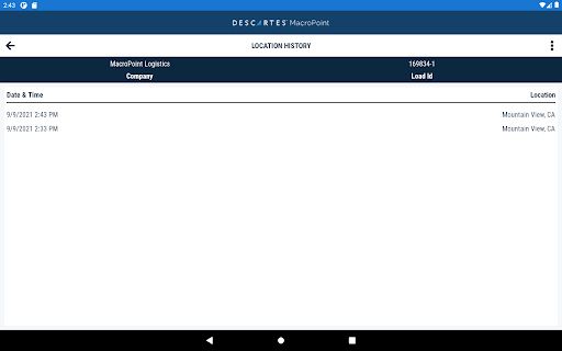 MacroPoint for Truckers