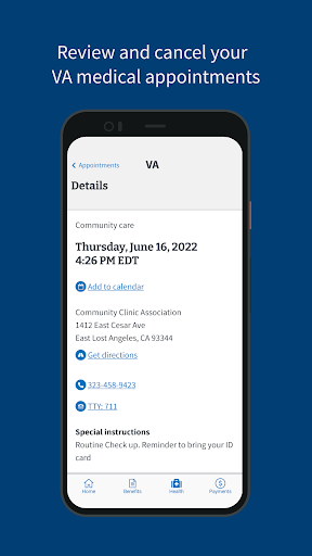VA: Health and Benefits