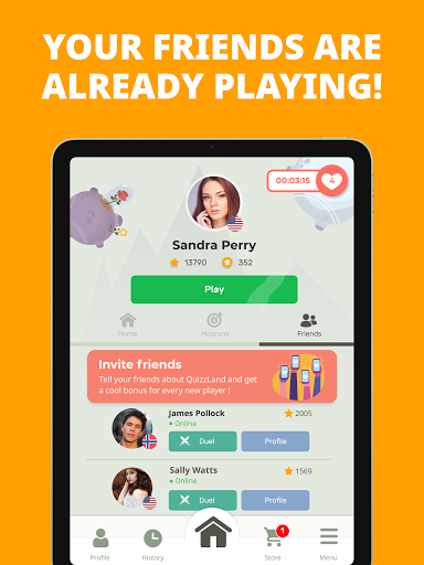 QuizzLand. Quiz & Trivia game