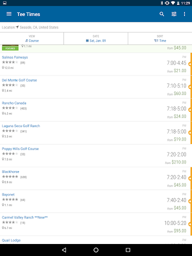 GolfNow: Golf Tee Times