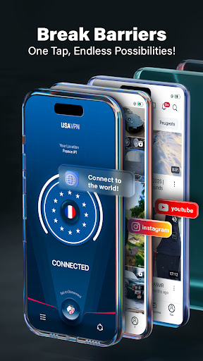 USA VPN: Fast & Secure VPN