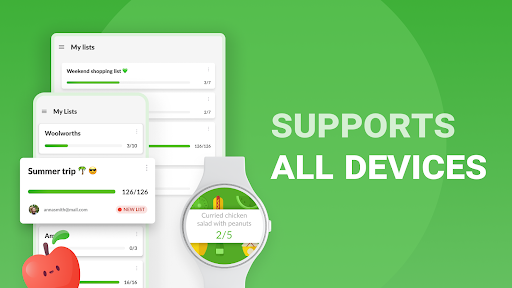 Grocery Shopping List Listonic