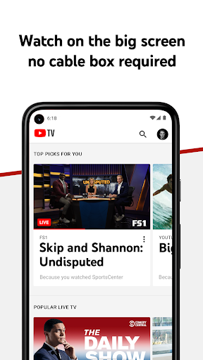 YouTube TV: Live TV & more
