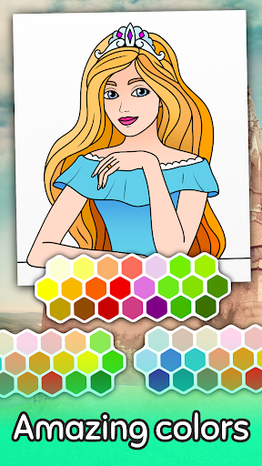 Princess Coloring Game