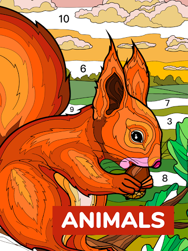 Calm Color - Color By Number