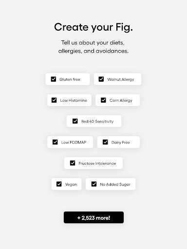Fig: Food Scanner & Discovery