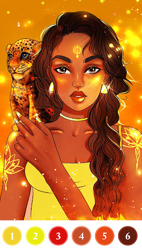 Paint Color: Color by number