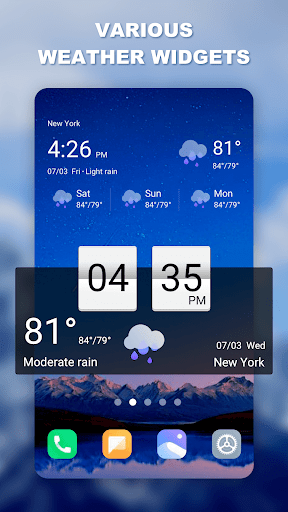 Weather app - Radar & Widget