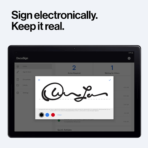 DocuSign - Upload & Sign Docs