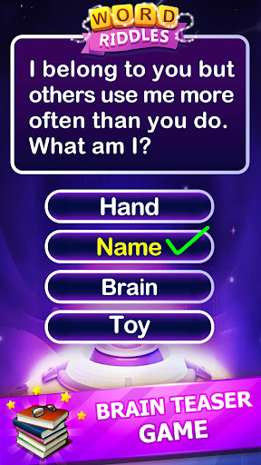 Word Riddles - Offline Word Games Brain Test