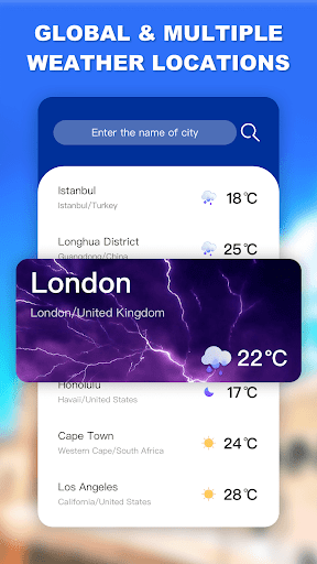 Weather app - Radar & Widget