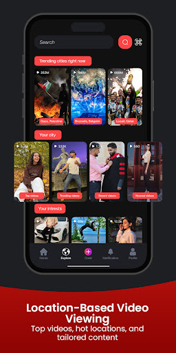 Redz: Explore content nearby
