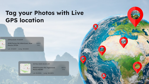 GPS Camera with Time Stamp