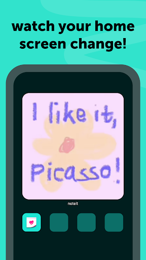 noteit widget - get it now