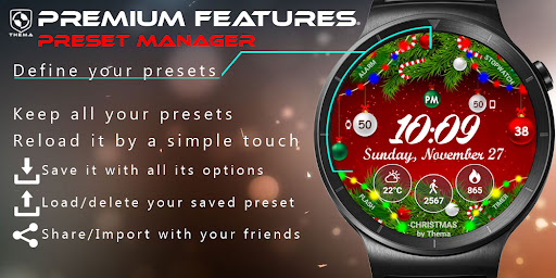 Christmas Lights Watch Face