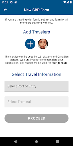 Mobile Passport Control