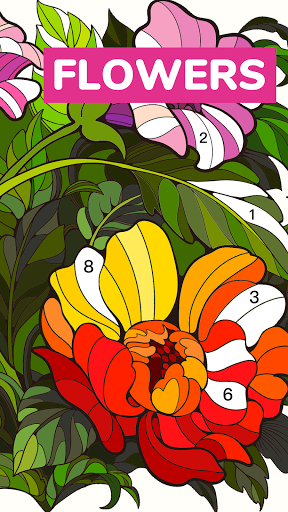 Calm Color - Color By Number