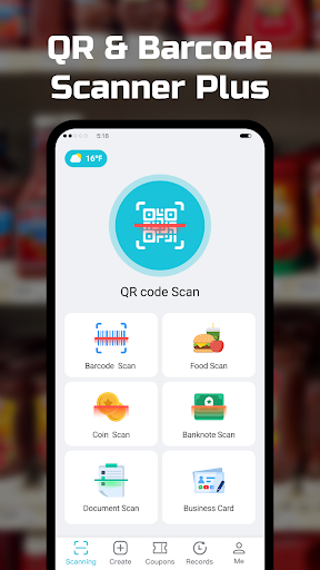 QR & Barcode Scanner Plus