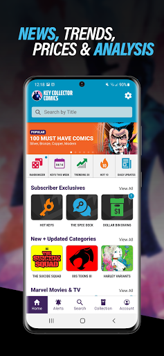 Key Collector Comics Database & Price Guide App
