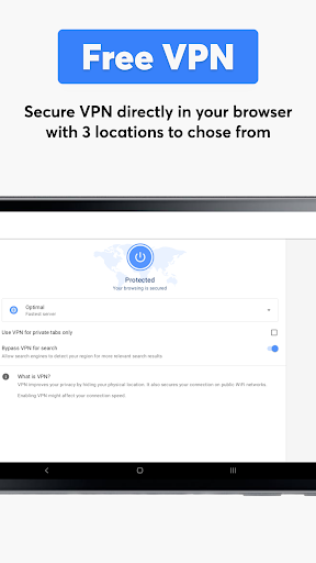Opera browser with AI
