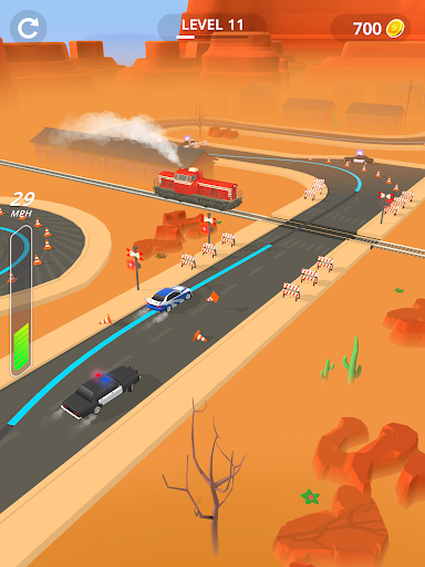 Line Race: Police Pursuit