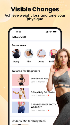 Lazy exercise at home