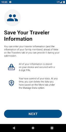 Mobile Passport Control