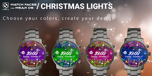 Christmas Lights Watch Face