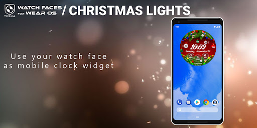 Christmas Lights Watch Face
