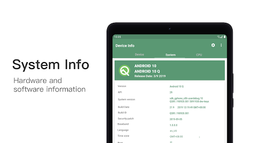 Device Info: View phone info