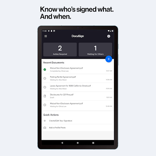 DocuSign - Upload & Sign Docs