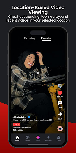 Redz: Explore content nearby