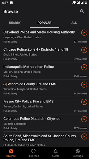 Police Scanner - Live Radio