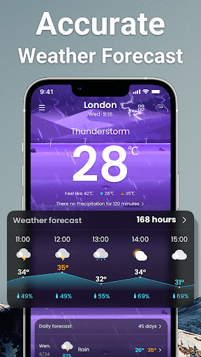 Weather: Live radar & widgets
