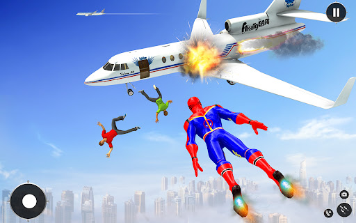 Superhero Rescue: Spider Games