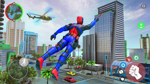 Spider Rope Hero Miami Games