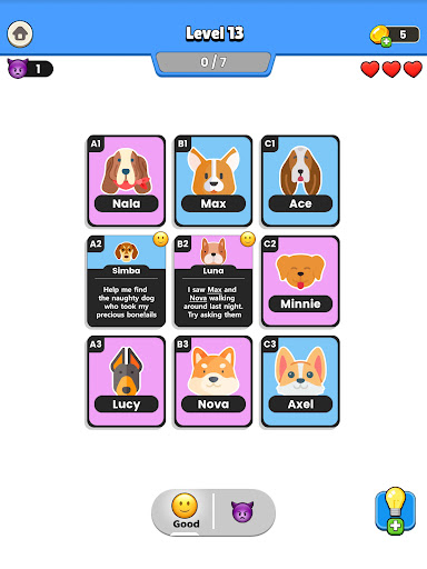 Clue Master - Logic Puzzles