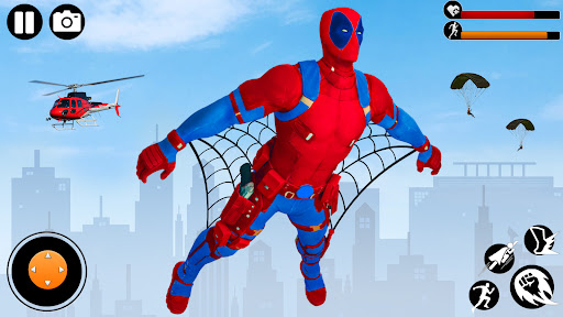 Spider Rope Hero Miami Games